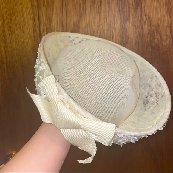 Accessories - Vintage 1920’s Lace and mesh hat
